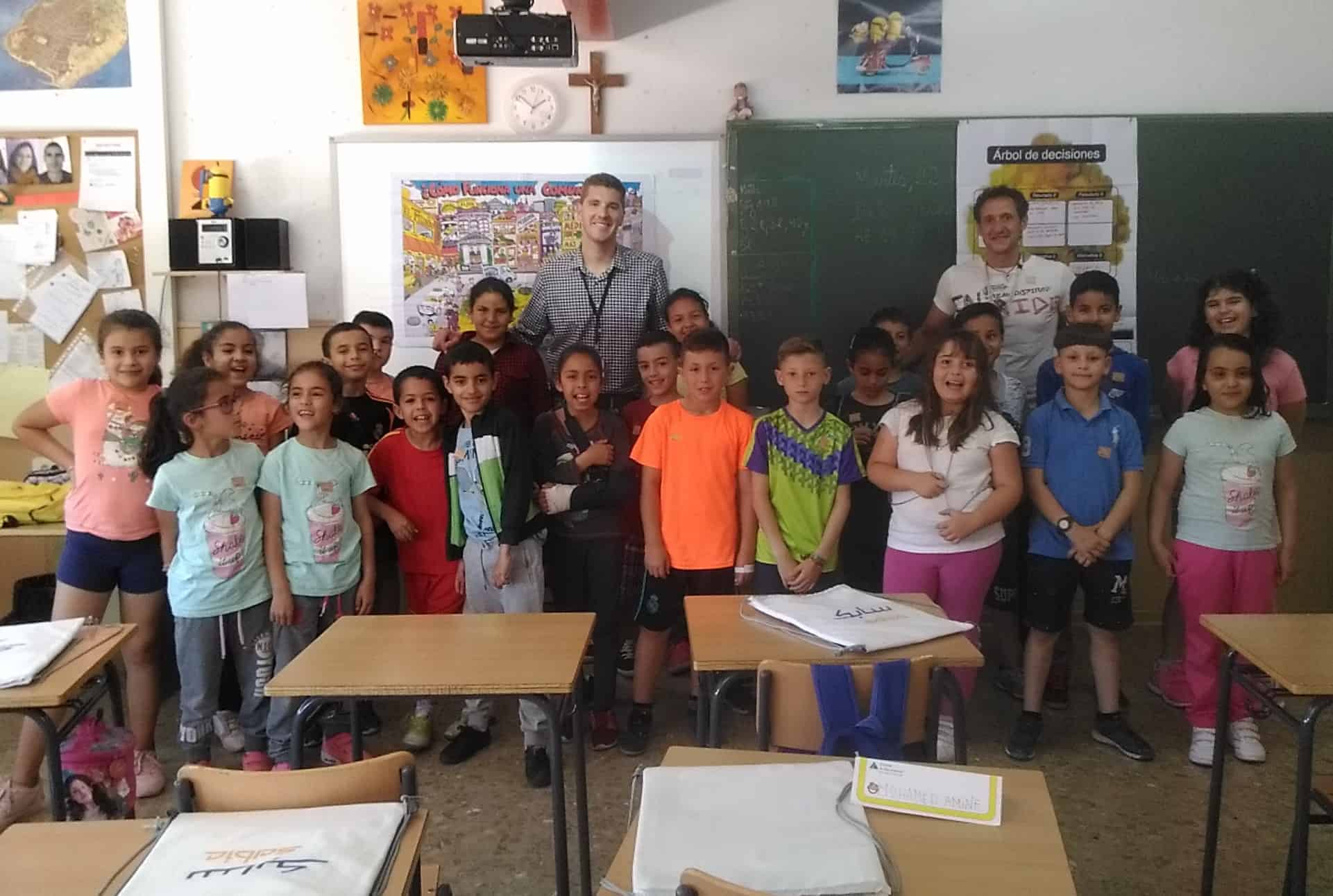 Un año más, los voluntarios de SABIC vuelven al colegio para explicar a los alumnos de primaria cómo funciona nuestra comunidad