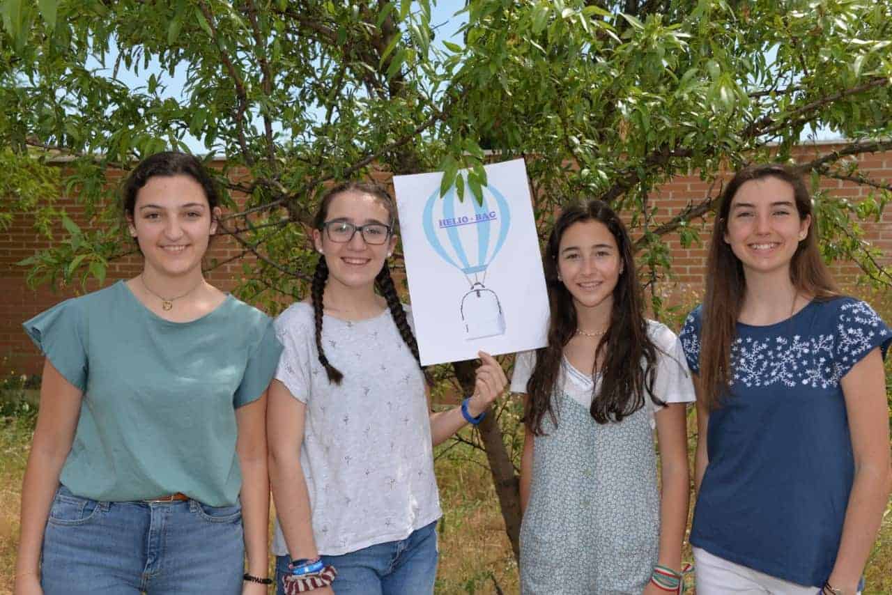 Helio-Bag, del Colegio Pinoalbar de Valladolid, gana el “Social Innovation Relay”, programa de emprendimiento social de la Fundación Junior Achievement y Nationale-Nederlanden