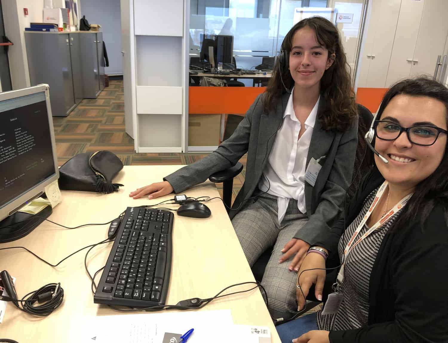 Nationale-Nederlanden acoge a 12 alumnos en su sede central en el marco del programa “Socios por un día”