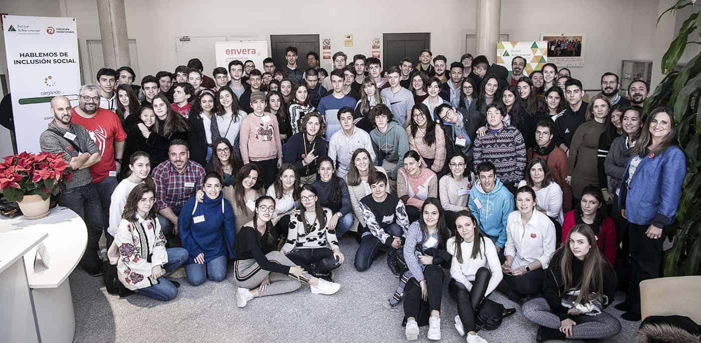 Fundación Junior Achievement, Nationale-Nederlanden y Grupo Envera, unidos por la inclusión social