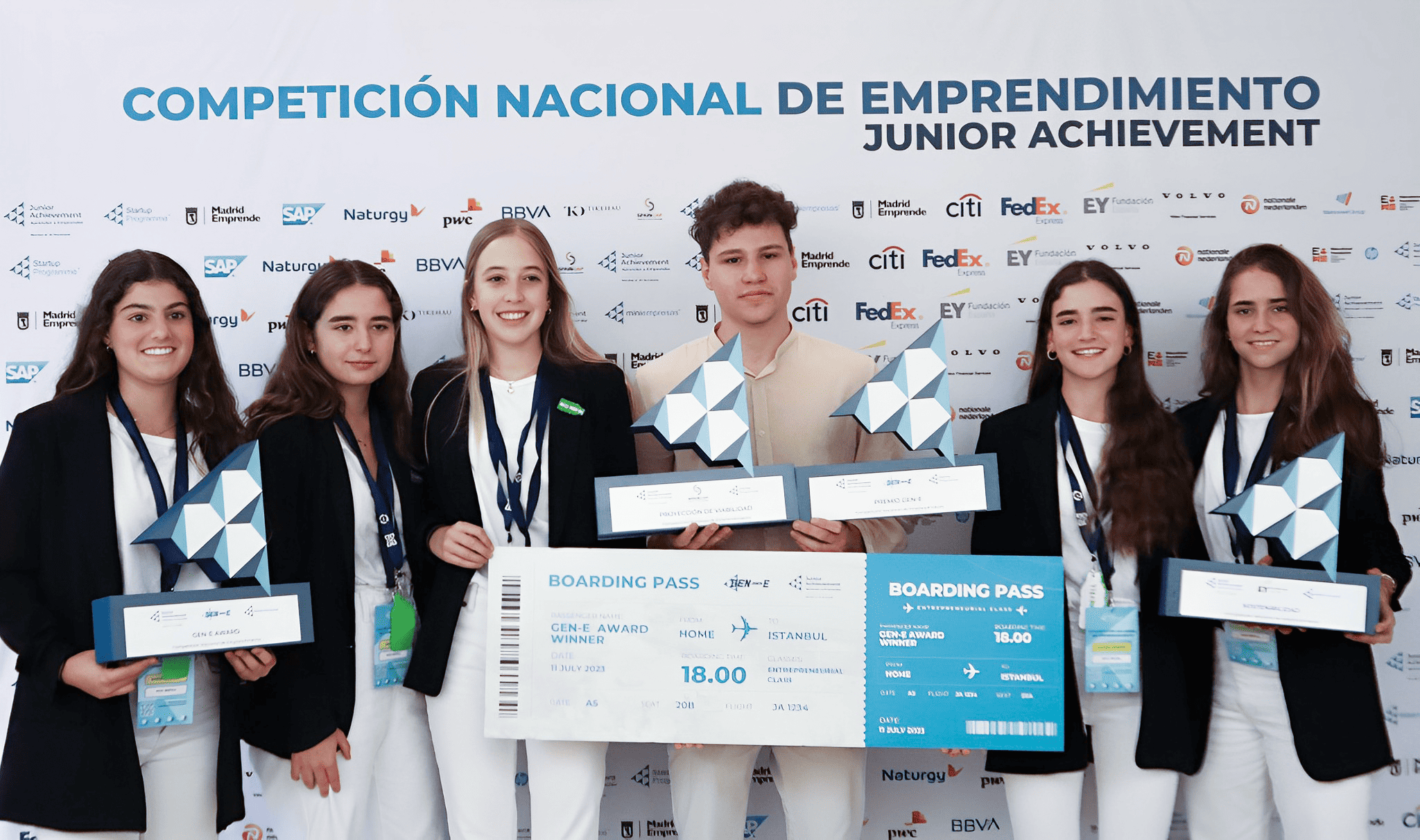 Eco Refill y FindIt ganan la Competición Nacional de Emprendimiento de Fundación Junior Achievement y representarán a España en la Competición europea Gen-E