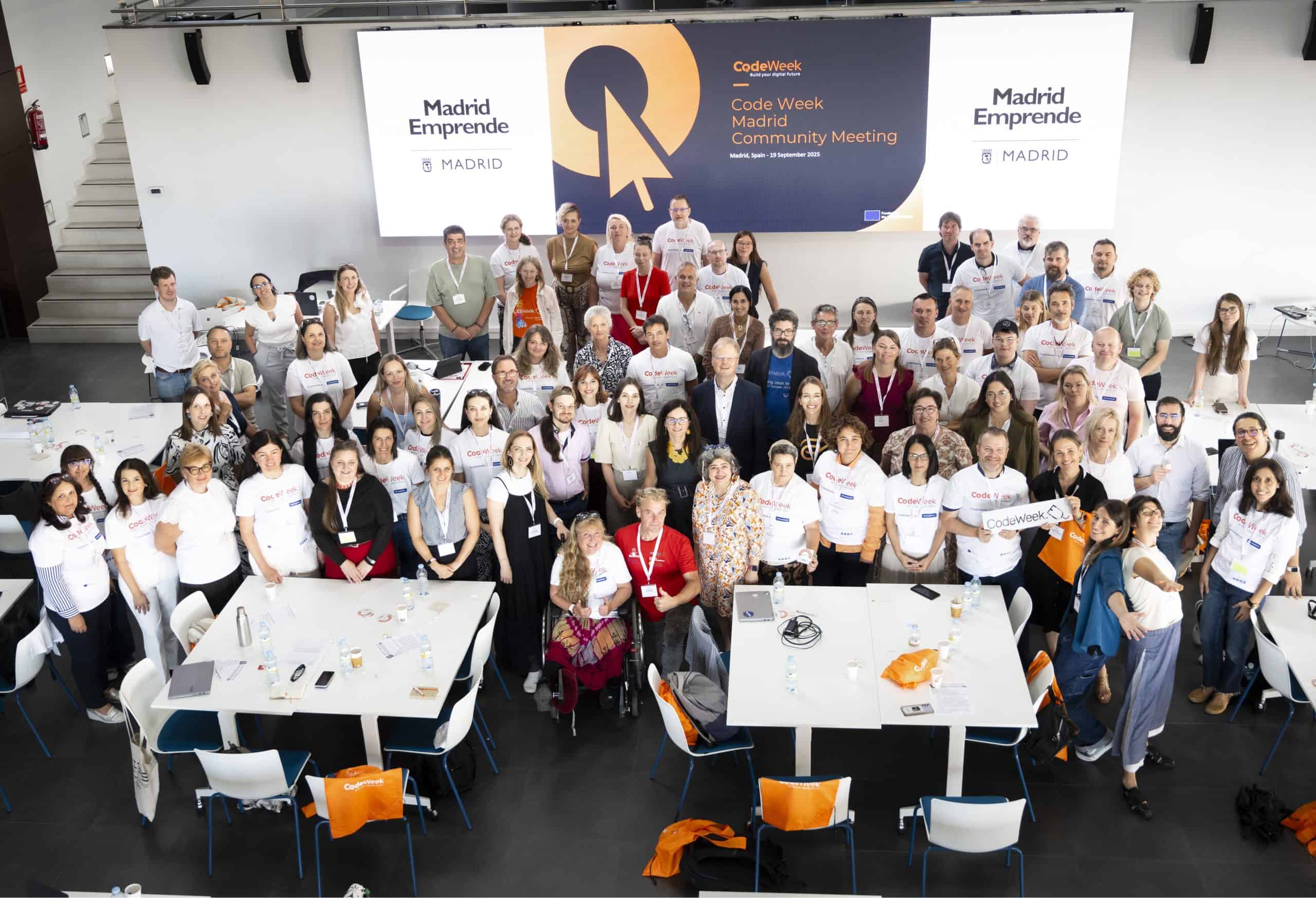 Madrid se convierte en la sede del encuentro para dar forma al futuro de la educación digital y de programación en Europa