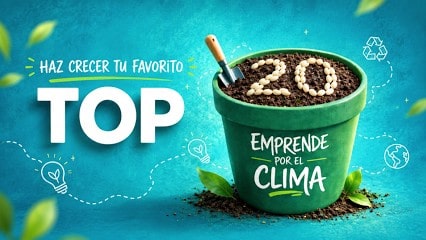 Te presentamos el Top 20 de Emprende por el Clima