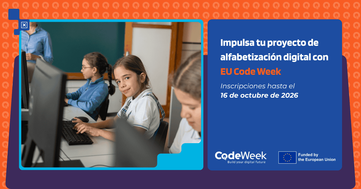 EU Code Week subvenciona los mejores proyectos de alfabetización digital